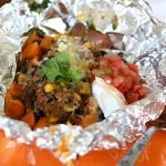 Sweet Potato Foil Packet Tacos