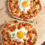 Individual Sweet Potato Breakfast Pizzas