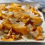 Sweet Potato Saute with Grana Padano & Toasted Almonds